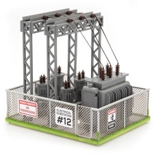 O Scale Electrical Utility Substation #12 - NEW IN BOX picture