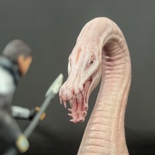 Hutt's Dragonsnake Creature for 3.75 in (1:18 scale) Figure Diorama (Painted) picture