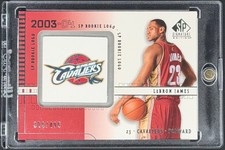 LeBron James Rookie 2003-04 SP Signature Edition #101 324/499 RC Upper Deck picture