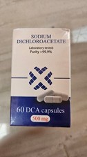 Premium Sodium Dichloroacetate 500 mg. 60 capsules, Made in Europe picture