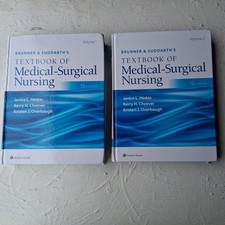 Wolters Kluwer Brunner & Suddarth's Medical-Surgical Nursing 15th Ed Vol 1 & 2 picture