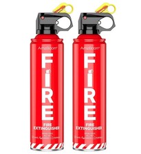 2-Pack Fire Extinguisher for Home, Kitchen, Car, and Grill with Mounting Bracket picture