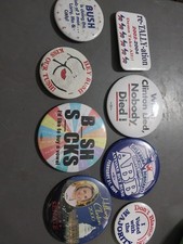 vintage 2004 Democrat pinback buttons picture