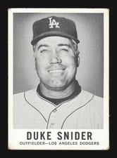 Duke Snider 1960 Leaf #37 TYW7 picture