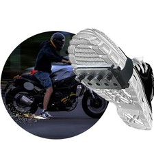 SprintSparkZK Upgrade 1/2PCS Reusable Motorcycle Sparks Shoe Covers | Bicycle picture