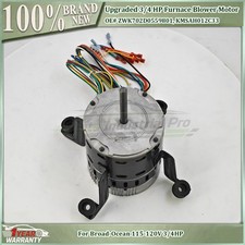 ZWK702D0559801 For Broad-Ocean 115-120V 3/4HP HVAC Furnace Blower Motor NEW picture