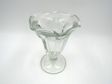 Vintage Soda Fountain Sundae Glass 5 7/8