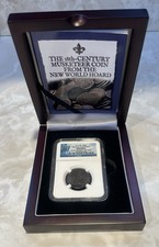 1711 D 30D French Colonies Genuine New World Hoard NGC  picture