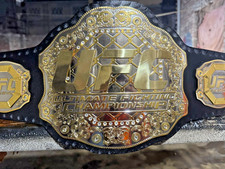 UFC Classic Championship Replica Title Belt 2mm Multi Layer Metal Plates Adult picture