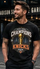 New York Knicks Champions 2026 Basketball T-Shirt NYC Fan Graphic Tee picture