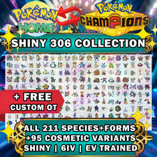 POKEMON CHAMPIONS REGULATION M-B SHINY COMPLETE DEX HOME BATTLE READY BUNDLE 330 picture