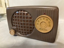 Vintage MCM 1950 Arvin Radio 440-T Now Bluetooth Metallic Bronze COOL picture