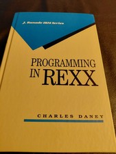 PROGRAMMING IN REXX by Charles Daney 1992's hard cover book VINTAGE picture