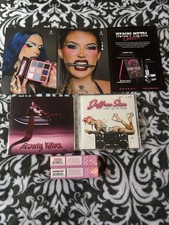 Jeffree Star Cosmetics Heavy Metal Couture Post card & Lipstick & CD Bundle picture
