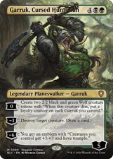 Garruk, Cursed Huntsman (Borderless) Foil BLC NM picture