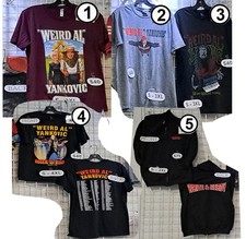 Sale  Weird Al Yankovic Bigger & Weirder 2026 Tour Tee Merch Reprint picture