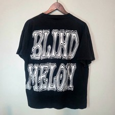 Vintage Blind Melon 1993 Band T Shirt Black Graphic XL Original Rock Tee picture
