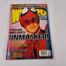 Wizard Magazine Summer 2000 Spider-Man Movie Secrets Unmasked Comics X-Men picture
