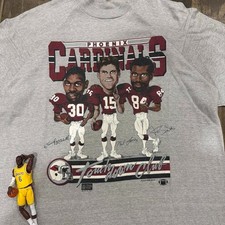 PHOENIX CARDINALS NFL FOOTBALL CHARIACTURE short sleeve shirt VK16043 picture