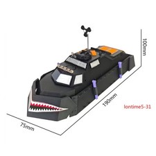 1:64 Clown 2 Storm Chaser Tornado Boxer Liftable Deployable Detailed Model Toy picture