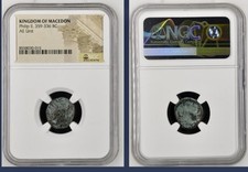 359BC-336BC NGC Genuine Philip II Greek Kingdom of Macedon Coin Apollo & Horse picture