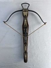 Medieval Crossbow Replica Decorative Renaissance Wall Decor Prop Italian Style picture
