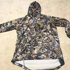 SITKA Men's XL Multicolor Camo Hunting Hoodie Long Sleeve Polyester picture