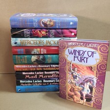 Mercedes Lackey 10 Hardback Book FIRST EDITION Lot Winds Of/Bedlam Bard/Obsidian picture