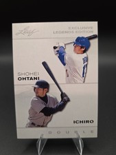 Shohei Ohtani Ichiro Suzuki 2023 Leaf Exclusive Legends LA Dodgers Mariners  picture