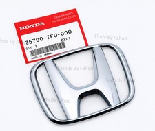 2009 - 2021 Honda Civic Sedan Front Grille Emblem Logo 75700-TF0-000 –OEM Chrome picture