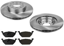 For Volkswagen Jetta S 2011 2012 2013 2017 Front Brake Rotors & EPS Brake Pads picture