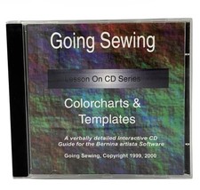 Vintage Instructional Bernina Artista CD Software Model Color Charts & Technique picture