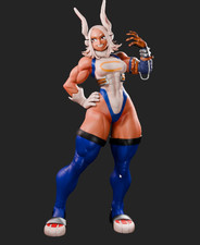 Mirko from My Hero Academia short hair Resin Part Kit Gray Unpainted picture