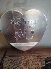 Lang  Baby ~ My Tiny Hand First Prints Kit ~ Mold/Plaster/Easel ~ NEW/SEALED picture