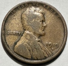 1919 D Denver Mint Lincoln Wheat Cent BN BN3918 picture