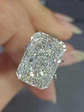 Loose Lab-Grown CVD Diamond 3.5 Ct Radiant Cut VVS1 - F Certified Diamond 6AGR picture