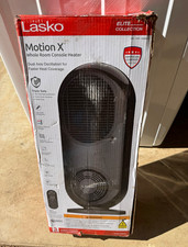 Lasko Motion X Portable Heater w/ Remote, 3 Heat, Oscillation, 12hr Timer, Black picture