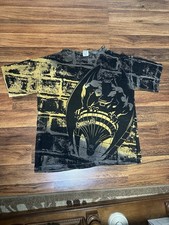 VINTAGE 90S RARE Gargoyles Cartoon AOP  Tee XL picture