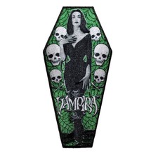 The Vampira Show Iron On Patch - Kreepsville OFFICIAL 08-M picture