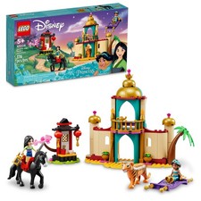 Lego Disney Aladdin's Jasmine and Mulan Adventure Building Set 43208 picture