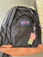 jansport cool student backpack black ,navy light blue color picture