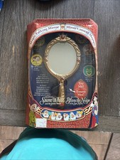 JusToys VTG 90s Walt Disney Snow White Talk N View Magic Mirror New - READ picture