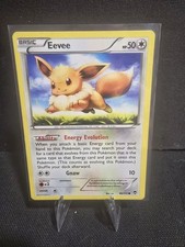 Pokémon 2014 Eevee 80/111 Common Furious Fists Pokemon LP picture