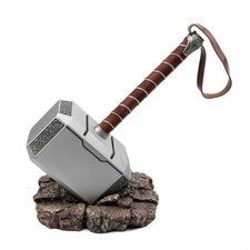 Thor Hammer 1:1 Mjolnir Metal Replica Resin Base Avengers Prop Replica Aluminium picture