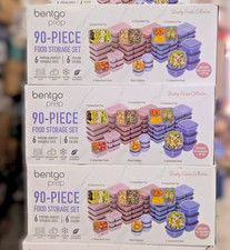 Bentgo Prep 90-Piece Food Storage Set, Dusky Fields Collection picture