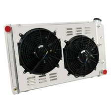 Aluminum Radiator+Shroud Fan Fit 1970-1979 Chevy Chevelle Monte Carlo El Camino picture