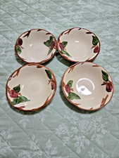 Franciscan Apple Set of 4 Berry Fruit Bowls 5” picture
