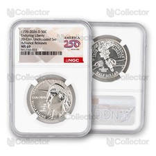 2026 D Liberty Half Dollar Denver NGC MS 69 USA 250 Label picture