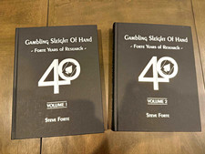 Gambling Sleight of Hand: Forty Years of Research Vol 1 & 2 Steve Forte picture