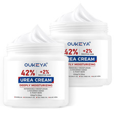 OUKEYA Urea Cream 42% to Soften & Smooth Dry, Cracked, Rough Skin | Urea Foot Cr picture